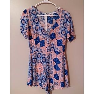 Fun pattern Romper